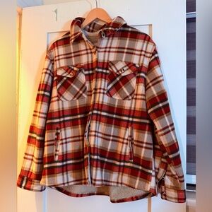 Sage Collective Sherpa Lined Jacket